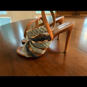 Aquazzura Tyra Sandals size 38 (8 US)